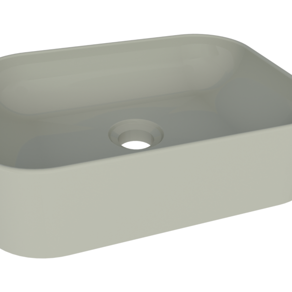 Cuba Para Pia De Apoio Em Mármore Sintético Luna Rica - Cimen