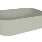 Cuba Para Pia De Apoio Em Mármore Sintético Luna Rica - Cimen