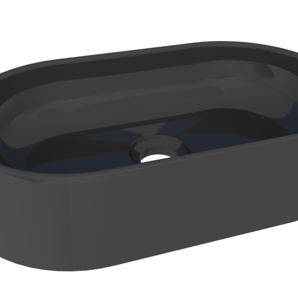 Cuba Para Pia De Apoio Em Mármore Sintético Nimbus Imperial -