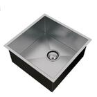 Cuba Pia Aço Inox Gourmet Ajb Cozinha Com Valvula 40cm