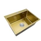 Cuba Pia Aço Inox Gourmet Cozinha 60x45cm Com Acessórios Cor