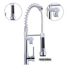 Cuba Pia Cozinha Dupla Escovada Inox E Torneira Monocomando C