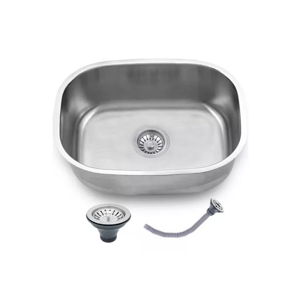 Cuba Pia Cozinha Gourmet 43x37cm Aço Inox 304 Completa Com Ac