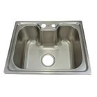 Cuba Pia Cozinha Gourmet Aço Inox 50x40 Com Acessórios