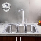 Cuba Pia Cozinha Gourmet Aço Inox 60x40 C/ Torneira Slim Mono