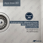 Cuba Pia Cozinha Gourmet Aço Inox Luxo C/ Acessórios - Tubrax