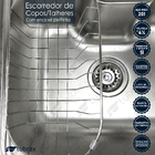 Cuba Pia Cozinha Gourmet Aço Inox Luxo C/ Acessórios - Tubrax