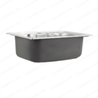 Cuba Pia Cozinha Gourmet Inox Acetinado 60x42cm Guimmis.casa