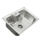 Cuba Pia Cozinha Gourmet Inox Acetinado 60x42cm Guimmis.casa