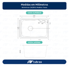 Cuba Pia Cozinha Gourmet Luxo Com Acessórios Inox 304 Tubrax