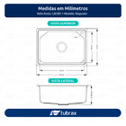 Cuba Pia Cozinha Gourmet Luxo Inox 304 Com Acessórios Tubrax