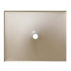 Cuba Pia De Apoio Bege Folha 43x36 Turquesa Para Banheiro Lav