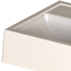 Cuba Pia De Apoio Bege Quadrada 33x30 Turmalina Para Banheiro