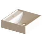 Cuba Pia De Apoio Bege Quadrada 40x37 Berilo Para Banheiro La