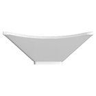 Cuba Pia De Apoio Branca Quadrada 29x29 Ambar Para Banheiro L