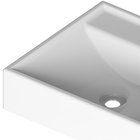 Cuba Pia De Apoio Branca Quadrada 40x37 Berilo Para Banheiro