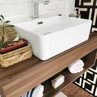 Cuba Pia De Apoio Cerâmica Para Banheiro Reno Rc 280 Novidade!