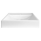 Cuba Pia de Apoio Marmorite Coral Retangular Para Banheiro La