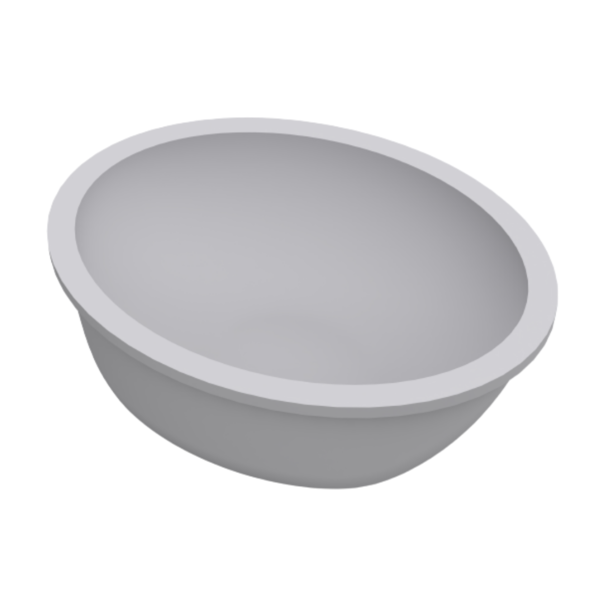 Cuba Pia De Apoio Para Banheiro (Ssm) Branca Avitá 05