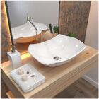 Cuba Pia De Apoio Para Banheiro Abaulada Luxo 42 C08 Branco