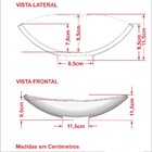Cuba Pia De Apoio Para Banheiro Canoa Luxo 45 C08 Verde Acqua