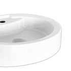 Cuba Pia de Apoio para Banheiro Oval 44cm Jade Beltempo