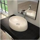 Cuba Pia De Apoio Para Banheiro Oval Capri Ov39w C08 Bege