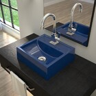 Cuba Pia De Apoio Para Banheiro Quadrada Kuad 32 C08 Azul Esc