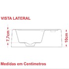 Cuba Pia De Apoio Para Banheiro Quadrada Kuad 32 C08 Vermelho