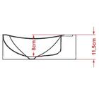 Cuba Pia De Apoio Para Banheiro Quadrada Lunna Q44 Cinza C08