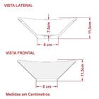 Cuba Pia De Apoio Para Banheiro Quadrada Luxo 30 C08 Bege