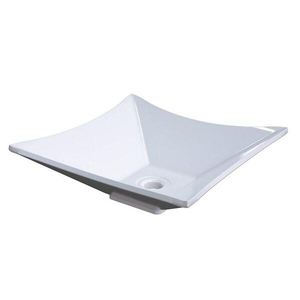 Cuba Pia De Apoio Para Banheiro Quadrada Luxo 34 C08 Branco