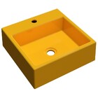Cuba Pia De Apoio Para Banheiro Quadrada Q355w Amarelo C08 -
