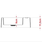 Cuba Pia De Apoio Para Banheiro Quadrada Q355w Azul Escuro C0