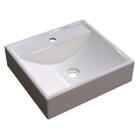 Cuba Pia De Apoio Para Banheiro Quadrada Ravena Q39 Bege C08