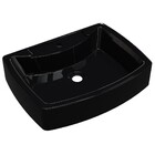 Cuba Pia De Apoio Para Banheiro Retangular Aria Rt50 Preto C0