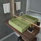 Cuba Pia De Apoio Para Banheiro Retangular Florenza Rt55 Verd