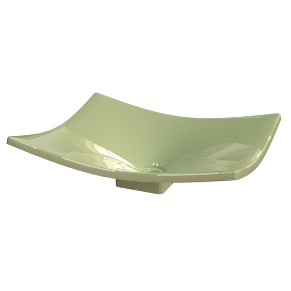 Cuba Pia De Apoio Para Banheiro Retangular Folha Bari F44w C0