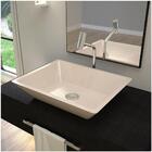 Cuba Pia De Apoio Para Banheiro Retangular Messina Rt45 Bege