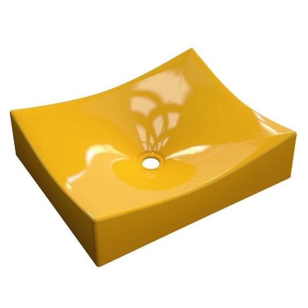 Cuba Pia De Apoio Para Banheiro Retangular Milla Ml44w C08 Am