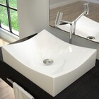 Cuba Pia De Apoio Para Banheiro Retangular Milla Ml44w C08 Br