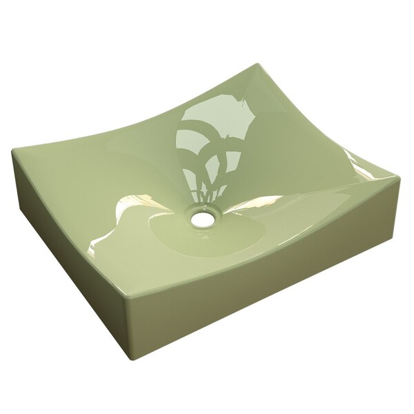 Cuba Pia De Apoio Para Banheiro Retangular Milla Ml44w C08 Ve