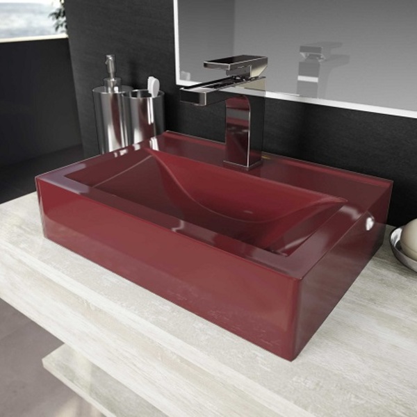 Cuba Pia De Apoio Para Banheiro Toleato Retangular Braga 45 C