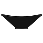 Cuba Pia De Apoio Preta Quadrada 29x29 Ambar Para Banheiro La