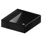 Cuba Pia De Apoio Preta Quadrada 40x37 Berilo Para Banheiro L