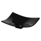 Cuba Pia De Apoio Preto Folha 43x36 Turquesa Para Banheiro La