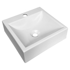 Cuba Pia De Apoio Quadrada 32x30 Nicole Para Banheiro Lavabo