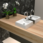 Cuba Pia De Apoio Quadrada 34x34 Lorena Para Banheiro Lavabo