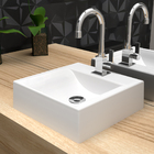 Cuba Pia De Apoio Quadrada 34x34 Lorena Para Banheiro Lavabo