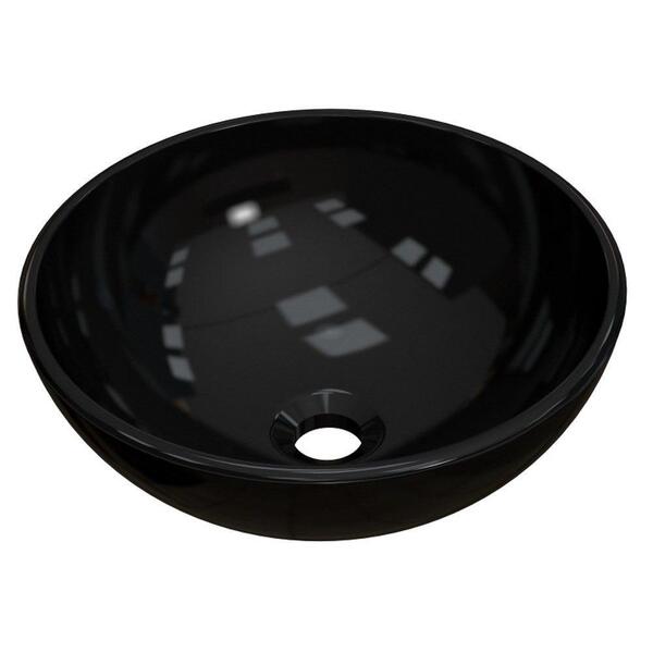 Cuba Pia De Apoio Redonda Bowl Preto